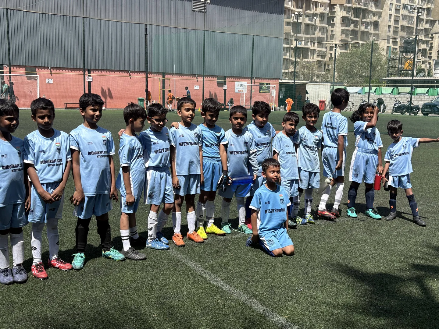 Whitefield Football Academy training session