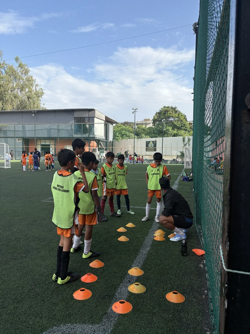 Whitefield FC training