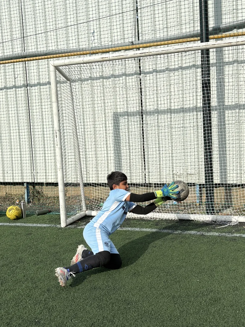 Goalkeeper training at WFC Academy